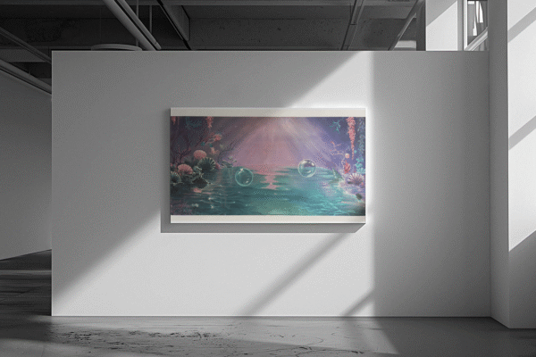 Kunstdruck von "Bubblegarden"
