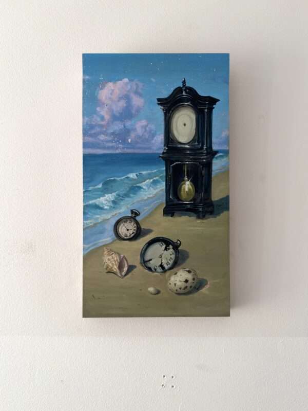 A Clockwork Death Painting Wall Mounted