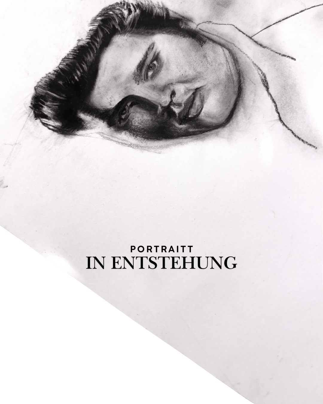 Kohle Portrait zeichnen lassen