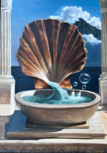 Buy oil paintings online - The Oracle - Oil on Canvas 50 x 70